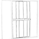 Ver imagem 2 de Porta de Correr de Aluminio 210x150cm 3 Folhas Moveis