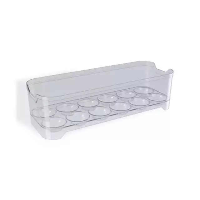 Porta Ovos Transparente Geladeira Empilhável Acrílico - Organizador de Ovo Acrilico - 12 ovos - PANA - 5