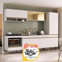 Ver imagem 1 de Cozinha Completa c/Balcão para Cooktop Veneza MP2271 Multimóveis + Brinde Jogo de Panelas Tramontina