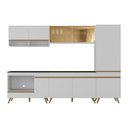 Ver imagem 6 de Cozinha Completa c/Balcão para Cooktop Veneza MP2271 Multimóveis + Brinde Jogo de Panelas Tramontina