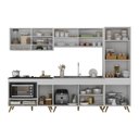 Ver imagem 5 de Cozinha Completa c/Balcão para Cooktop Veneza MP2271 Multimóveis + Brinde Jogo de Panelas Tramontina