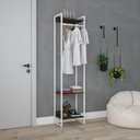 Ver imagem 1 de Estante Closet c/03 Prateleiras Dynamica 45 cm Est.Branca