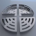 Ver mais imagens de Suporte Porta Shampoo para Banheiro de Canto Inox Brilhante