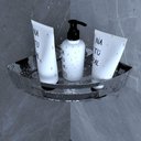 Ver imagem 6 de Suporte Porta Shampoo para Banheiro de Canto Inox Brilhante