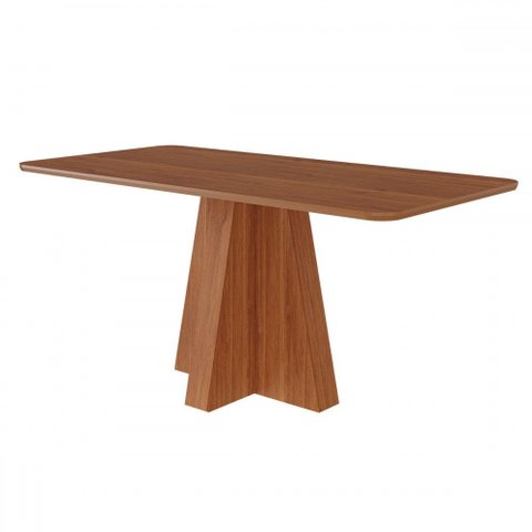 Mesa de Madeira Maite 160 Cm Cinamomo - Cimol