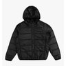 Jaqueta Infantil Puffer com Capuz Ogochi Preta - 1