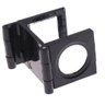 Lupa Conta Fios 10x Mini Mesa Bancada Suporte Dobravel Lente Optica 28mm com Escala Profissional - 5