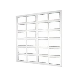 Porta de Correr de Aluminio 210x200cm 2 Folhas Moveis e 2 Folhas Fixas - 2