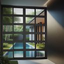 Ver imagem 3 de Porta de Correr de Aluminio 210x200cm 2 Folhas Moveis e 2 Folhas Fixas