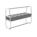 Ver imagem 2 de Balcão Buffet Carrinho Self Service Térmico 10 Cubas Inox 110V Saro