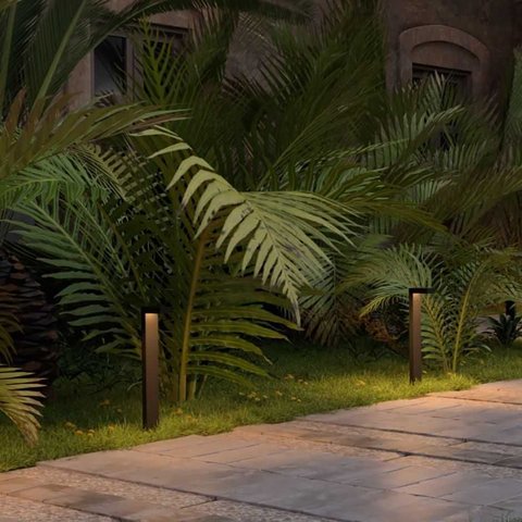 Espeto Jardim Led Effect Square - Ip65 Rgb- 10w Bivolt Avant