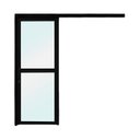 Ver imagem 2 de Porta de Correr Suspensa de Aluminio 215x100cm com Vidro Temperado