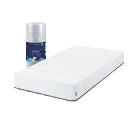 Colchão Sonos Sense Argentum Solteiro Ortopédico Espuma D33 88x188x19 a Vácuo