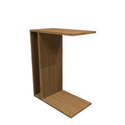 Mesa Apoio Lateral Noteebok Suporte Braço Sofá Amadeirado - 1