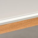 Ver imagem 6 de Mesa com 4 Cadeiras Madeira Maciça Tampo MDF e Vidro 160cm Tangará Tiê CabeCasa MadeiraOriginals Bege/Caramelo/Off White/Amêndoa
