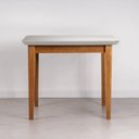 Ver imagem 7 de Mesa com 4 Cadeiras Madeira Maciça Tampo MDF e Vidro Tangará Tiê CabeCasa MadeiraOriginals Bege/Cara