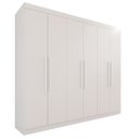 Ver imagem 3 de Guarda-Roupa Casal 6 Portas 4 Gavetas New Malibu Espresso Móveis