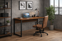 Ver imagem 1 de Mesa Multiuso Industrial Aço 100cm Marrom Perfect