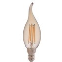Ver imagem 1 de Lâmpada Led de Filamento Vela Chama Tramontina Cf35 Base E14 4 W 2200 K Luz Amarela Âmbar