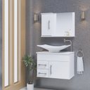 Ver imagem 1 de Gabinete Banheiro em Mdf Turin com Pia
