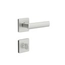 Ver imagem 1 de Fechadura 3f Linha Design Roseta Quadrada Banheiro - Inox