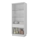 Ver imagem 3 de Cristaleira 2 Portas 1 Gaveta com LED 8600 Branco