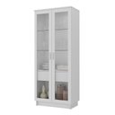 Ver imagem 2 de Cristaleira 2 Portas 1 Gaveta com LED 8600 Branco