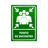 Placa Ponto de Encontro - 1