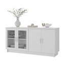 Ver imagem 2 de Aparador Buffet 4 Portas 8604 Sala de Jantar Branco