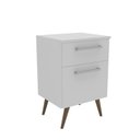 Ver imagem 2 de Mesa de Cabeceira 1 Porta 1 Gaveta Branco