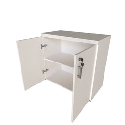 Armário Baixo com 2 Portas para Escritório / Home Office - 8
