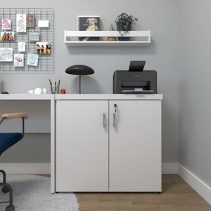 Armário Baixo com 2 Portas para Escritório / Home Office