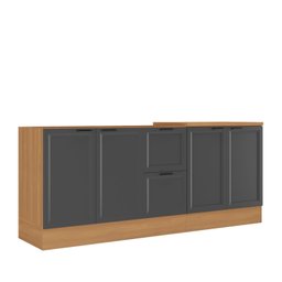 Cozinha Compacta 2 Peças 2 Balcões Soho CabeCasa MadeiraOriginals - 3 Cozinha Compacta 2 Peças 2 Balcões Soho CabeCasa MadeiraOriginals - 3