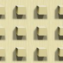 Ver imagem 1 de Papel de Parede 3d Cubos Bege 10 Metros