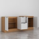 Ver mais imagens de Cozinha Compacta Modulada 2 Peças 2 Balcões Soho CabeCasa MadeiraOriginals