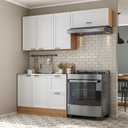 Ver imagem 2 de Cozinha Compacta 3 Peças 2 Aéreos 1 Balcão Soho CabeCasa MadeiraOriginals