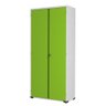 Armário Aço Escritório Fechadura 3 Prateleiras Ea301 Verde - 1
