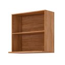 Ver imagem 4 de Armário Aéreo 1 Porta 80cm Microondas Brilhante Celeste Bege/Cinamomo/Offwhite