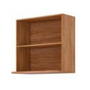 Ver imagem 4 de Armário Aéreo 1 Porta 80cm Microondas Brilhante Celeste Cinamomo/Offwhite