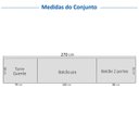 Ver imagem 5 de Cozinha Compacta 5 Peças 1 Paneleiro Duplo 2 Aéreos 2 Balcões Soho CabeCasa MadeiraOriginals