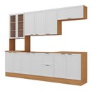 Ver imagem 3 de Cozinha Compacta 5 Peças 1 Paneleiro Duplo 2 Aéreos 2 Balcões Soho CabeCasa MadeiraOriginals