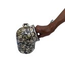 Ver imagem 4 de Saleiro Boca M Acoriano Ceramica Pintada - Fundo Amarelado Porcelana Monte Sião