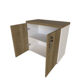 Armário Baixo com 2 Portas para Escritório / Home Office - 8