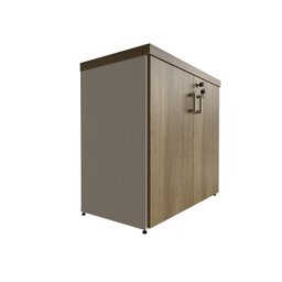 Armário Baixo com 2 Portas para Escritório / Home Office - 7