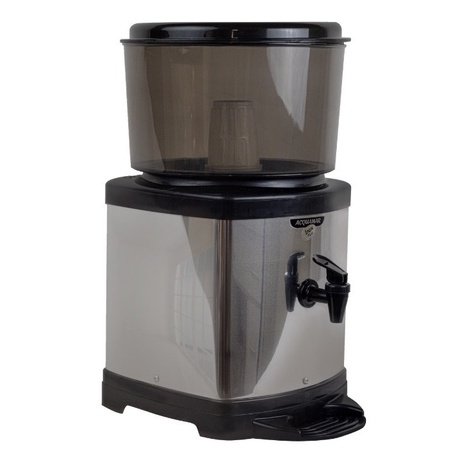 Bebedouro de Água Acquamar em Inox Cuba Barro  6l