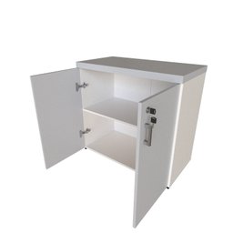 Armário Baixo com 2 Portas para Escritório / Home Office - 8