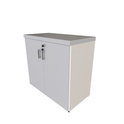 Armário Baixo com 2 Portas para Escritório / Home Office - 4