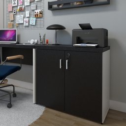 Armário Baixo com 2 Portas para Escritório / Home Office - 3