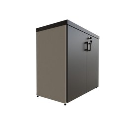 Armário Baixo com 2 Portas para Escritório / Home Office - 7