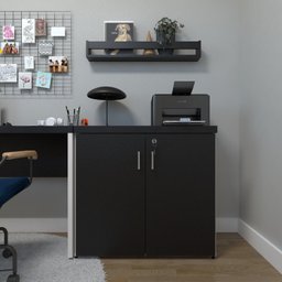 Armário Baixo com 2 Portas para Escritório / Home Office - 2